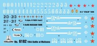 Italeri 6182 1944 Battle at Malinava Eastern Front