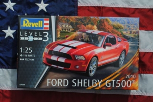 Revell 07044 2010 FORD SHELBY GT500