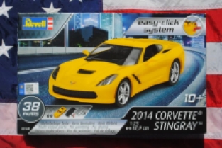 Revell 07449 2014 CORVETTE STINGRAY easy-click system