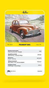 Heller 80160 203 Peugeot