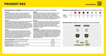 Heller 80160 203 Peugeot