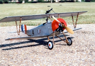 Guillow's G203  French NIEUWPORT II World War 1 Fighter