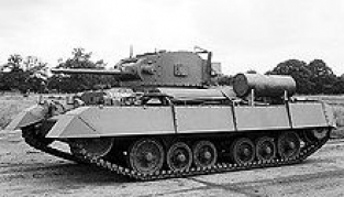 Fujimi 76007 British Valentine MK.III tank.
