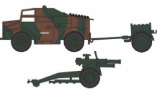 Airfix A01305V 25PDR FIELD GUN and QUAD