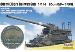 FUJ.  Eisenbahngeschütz 80 cm '' Dora  ''
