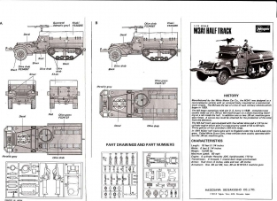 Hasegawa 31106  M3A1 half track U.S.Army