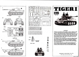 Hasegawa 31108 Pz.Kpfw.VI  TIGER I Ausf.E