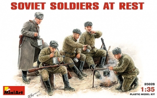 Mini Art 35028 Soviet Gun Crew at Rest