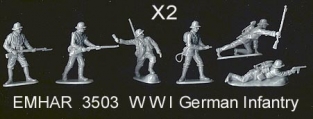 EMHAR EM3503 German WWI Infantry