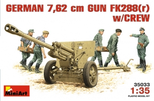 MA.35033 German 7,62mm Gun FK288(r)  w/Crew
