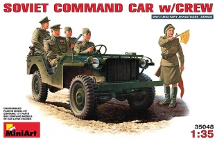 MiniArt 35048 Soviet Command Car  w/Crew