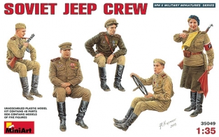 Mini Art 35049 Soviet Jeep Crew