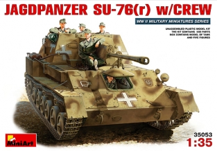 MiniArt 35053 Jagdpanzer SU76(r) w/Crew