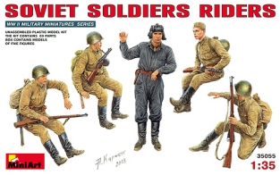 MA.35055 Soviet Soldiers Riders