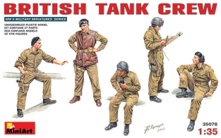 Mini Art 35078 British Tank Crew
