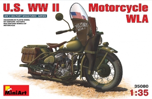 MA35080  U.S. WWII Motorcycle WLA