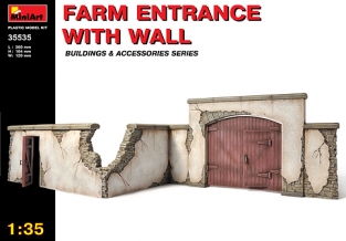 MA.35535  Farm Entrance with Wall