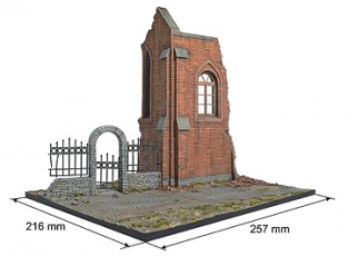 MA.36030 Diorama w/ Ruined Church