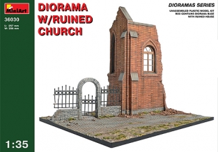 MA.36030 Diorama w/ Ruined Church
