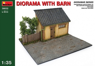 MiniArt 36032 Diorama with Barn