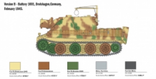 Italeri 6573 38cm RW 61 auf Sturmmörser TIGER