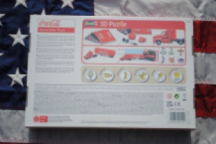 Revell 00152 3D Puzzle Coca-Cola Truck LED Edition