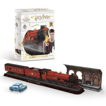 Revell 00303 3D Puzzle Harry Potter Hogwarts Express Set