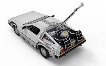 Revell 00221 3D Puzzle Time Machine - Back to the Future