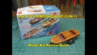 AMT 1056/12 3in1 CUSTOMIZING BOAT KIT