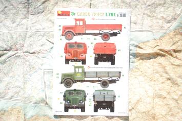 MiniArt 38082 3t Cargo Truck L701