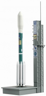 DRW.56334  DELTA Rocket with LAUNCH PAD