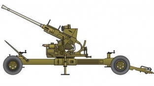 Airfix A02314 40mm Bofors geschut met Morris CDSW 30cwt.6x4 tractor
