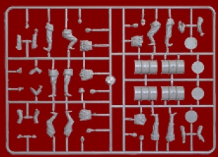 MiniArt 35041 German Soldiers w/Fuel Drums