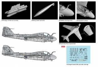 Dragon 4588  A-6E INTRUDER DESERT STORM