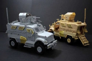 Kinetic 61011 4X4 MRAP Armoured Fighting Vehicle