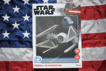 Revell 00319 4D Puzzle Star Wars Imperial TIE Interceptor