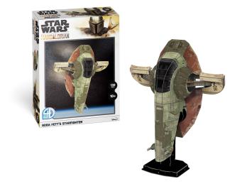 Revell 00320 4D Puzzle The Mandalorian: BOBA FETT'S STARFIGHTER