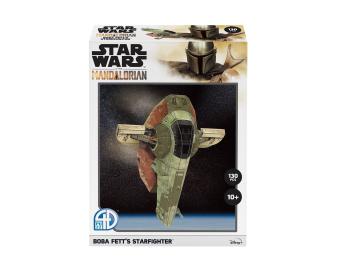 Revell 00320 4D Puzzle The Mandalorian: BOBA FETT'S STARFIGHTER