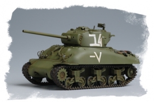 HBB.84801  U.S. Sherman M4A1 (76) W medium tank.
