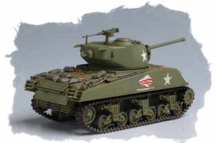 Hobby Boss 84805  U.S. Sherman M4A3 (76) W medium tank.