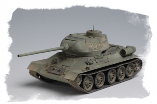 HBB.84807  Russian T-34/85 Tank Model 1944 Flattened Turret