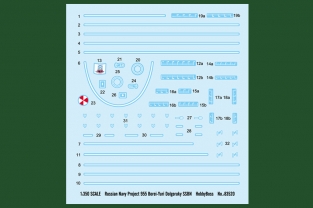 Hobby Boss 83520 Russian Navy Project 955 Borei-Yuri Dolgoruky SSBN