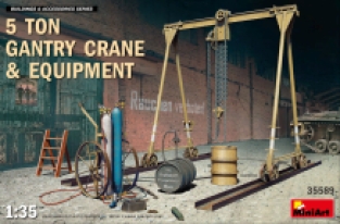 Mini Art 35589 5 TON GANTRY CRANE & EQUIPMENT