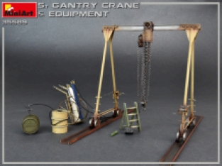 Mini Art 35589 5 TON GANTRY CRANE & EQUIPMENT