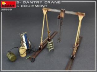 Mini Art 35589 5 TON GANTRY CRANE & EQUIPMENT