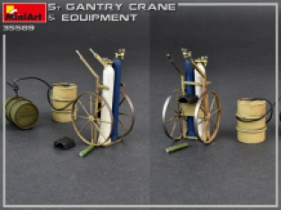 Mini Art 35589 5 TON GANTRY CRANE & EQUIPMENT