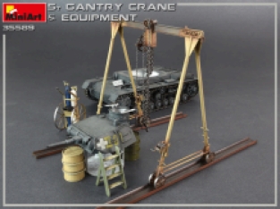 Mini Art 35589 5 TON GANTRY CRANE & EQUIPMENT