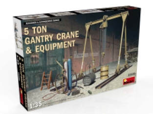 Mini Art 35589 5 TON GANTRY CRANE & EQUIPMENT