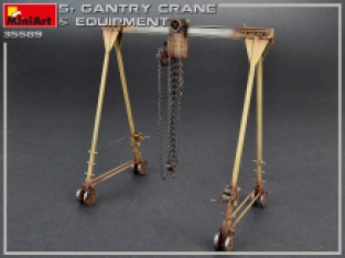 Mini Art 35589 5 TON GANTRY CRANE & EQUIPMENT