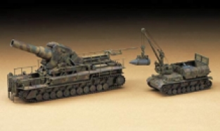 Hasegawa 31156 54cm MÖRSER KARL 041 with Munitionspanzer IV Ausf.F